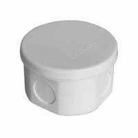 Коробка КМЭР ОП 75х45мм IP54 4 выхода без гермовводов крышка защелкивающаяся сер. Epplast 245352