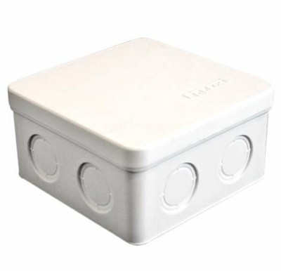 Коробка КМЭР ОП 105х105х56мм IP54 7 выходов без гермовводов крышка защелкивающаяся бел. Epplast 105031