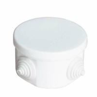 Коробка КМЭР ОП 75х45мм IP54 4 выхода 4 гермоввода крышка защелкивающаяся бел. Epplast 240341