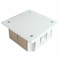 Коробка КМЭР СП 92х92х40мм для гипсокартона 8 выходов крышка на винтах пластик. лапки Epplast 165200