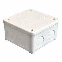 Коробка КМЭР ОП 85х85х45мм IP54 7 выходов без гермовводов крышка на винтах бел. Epplast 135131