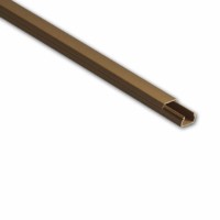 Кабель-канал ККМЭ 15х10мм L2000 пластик коричн. Ruvinil РКК-15х10мм-К