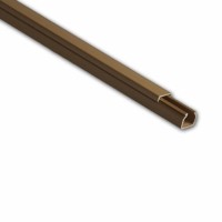 Кабель-канал ККМЭ 16х16мм L2000 пластик коричн. Ruvinil РКК-16х16мм-К