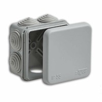 Коробка КМЭР ОП 70х70х40мм 7 вводов IP55 сер. Ruvinil 67030