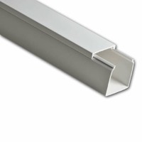 Кабель-канал ККМЭ 40х40мм L2000 пластик бел. Ruvinil РКК-40х40мм