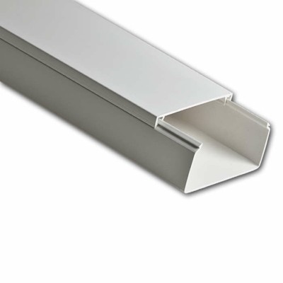 Кабель-канал ККМЭ 80х40мм L2000 пластик бел. Ruvinil РКК-80х40мм