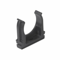 Держатель для труб (клипса) d32мм пластик черн. Ruvinil К01132Ч