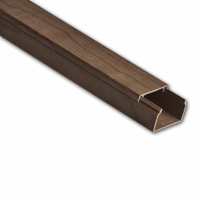 Кабель-канал ККМЭ 40х25мм L2000 пластик дуб (темн. основа) Ruvinil РКК-40х25мм-08М