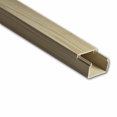 Кабель-канал ККМЭ 40х25мм L2000 пластик сосна (светл. основа) Ruvinil РКК-40х25мм-27М