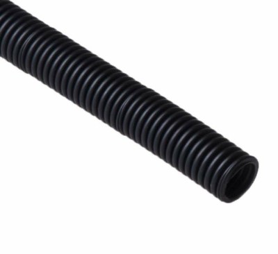 Гофротруба ПНД для кабеля лёгкая d25мм с протяжкой/зондом чёрная 20м Ruvinil 22501(20)