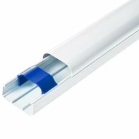 Кабель-канал ККМЭ 74х55 L2000 пластик Арктика бел. Ruvinil РКК-74х55