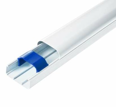 Кабель-канал ККМЭ 74х55 L2000 пластик Арктика бел. Ruvinil РКК-74х55