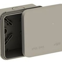 Коробка КМЭР ОП 85х85х45мм двухкомпонентная 8 вводов IP65 сер. Ruvinil 67240