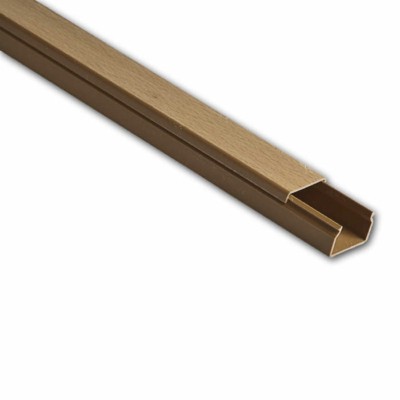 Кабель-канал ККМЭ 25х16мм L2000 пластик бук (светл. основа) Ruvinil РКК-25х16мм-38М