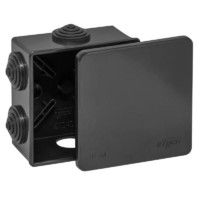 Коробка КМЭР ОП 85х85х40мм УХЛ1 IP54 черн. Ruvinil 67040Ч