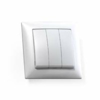 Выключатель 3кл. СП Селена 10А IP20 С0510-406 бел. Кунцево 8105