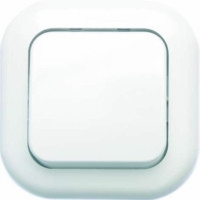 Выключатель 1кл. 1п 2мод. СП Валентина 6А IP20 С16-040 бел. Кунцево 7643