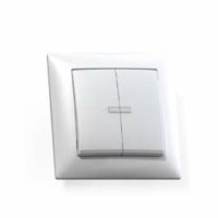 Выключатель 2кл. СП Селена 10А IP20 С510-397 с инд. бел. Кунцево 8104