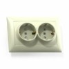 Розетка 2-м СП Селена РС16-372 16А IP20 с/з сл. кость Кунцево 8148