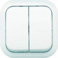 Выключатель 2кл. ОП Валентина 10А IP20 А56-025 бел. Кунцево 7634