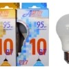 Лампа СДЛ Е27 10Вт 3000К Aktiv Electro LED-А Regular