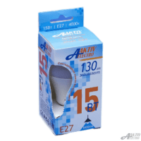Лампа СДЛ Е27 15Вт 6500К Aktiv Electro LED-А Regular