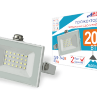 Прожектор светодиодный СДО 20Вт 6500К IP65 белый Aktiv Electro СДО-5