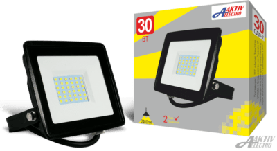 Прожектор светодиодный СДО 30Вт 6500К IP65 Aktiv Electro СДО-7
