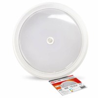 Светильник светодиодный СПБ-2Д-КРУГ 24Вт 230В 4000К 1700лм 310мм с датчиком бел. In Home 4690612020716