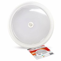 Светильник светодиодный СПБ-2Д-КРУГ 20Вт 230В 4000К 1400лм 250мм с датчиком бел. In Home 4690612020709