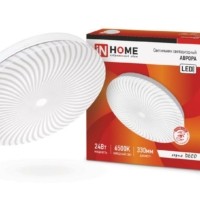 Светильник светодиодный DECO АВРОРА 24Вт 230В 6500К 1560лм 330х50мм In Home 4690612037394