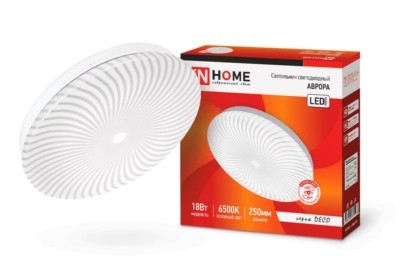 Светильник светодиодный DECO АВРОРА 18Вт 230В 6500К 1170лм 250х50мм In Home 4690612037370