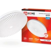 Светильник светодиодный DECO АВРОРА 36Вт 230В 4000К 2340лм 370х50мм In Home 4690612037400