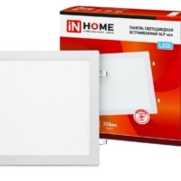 Панель светодиодная 24Вт 230В 4000К 1680лм 300мм IP40 встраиваемая квадратная белая SLP