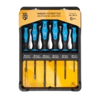 Набор отверток из стали S2 “Мастер” НО-06-S КВТ 78622