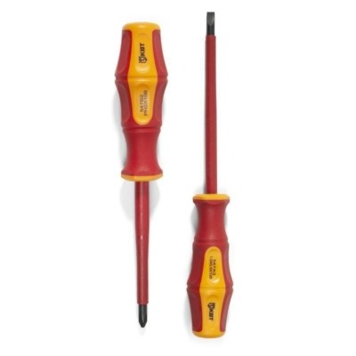Отвертка диэлектрическая “Профи” PZ1х80 КВТ 78613