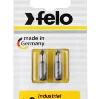Бита крестовая Industrial PZ 2х25 (блист.2шт) FELO 02102036