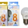 Лампа СДЛ Е27 8Вт 4000К шар Aktiv Electro LED-Regular