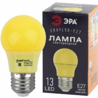 Лампа СДЛ ERAYL50-E27 A50 3Вт груша желт. E27 13SMD для белт-лайт Эра Б0049581