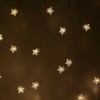 Гирлянда ENIZ-64W занавес “Звездочки” 64 LED 1.2х1.3м тепл. бел. IP20 провод 3м Эра Б0051876