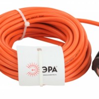 Удлинитель силовой шнур 1х10м б/з 6А IP44 UPx-1-2х0.75-10m-IP44 ПВС 2х0.75 (бухта) Эра Б0043036