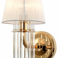 Бра светильник Rivoli Lilith 1039-401 настенный 1 х Е14 40 Вт хрусталь