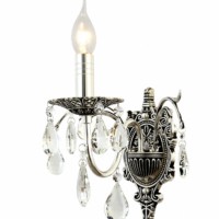 Бра светильник Rivoli Margareta 1022-401 настенный 1 х Е14 40 Вт хрусталь классика