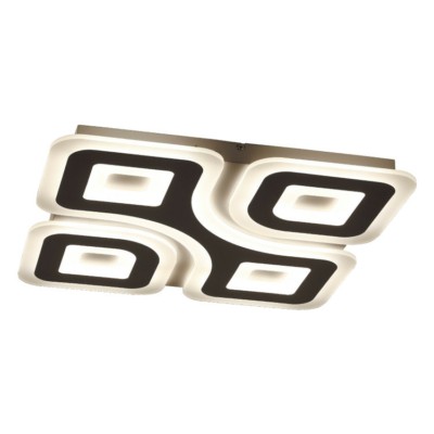 Светильник потолочный светодиодный ЭРА GEO с ДУ SPB-6 GEO 4 RC 75 с пультом 75Вт