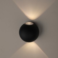 WL11 BK Подсветка ЭРА Декоративная подсветка светодиодная ЭРА 2*1Вт IP 54 черный