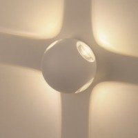 WL10 WH Подсветка ЭРА Декоративная подсветка светодиодная ЭРА 4*1Вт IP 54 белый