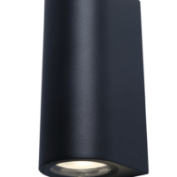 Декоративная подсветка ЭРА WL39 BK MR16/GU10 (2 шт.), черный, для интерьера, фасадов зданий