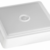 Светильник светодиодный ЖКХ SPB-4-15-4K-MWS 15Вт 1200лм 4000К 190мм КВАДРАТ с датчиком движения