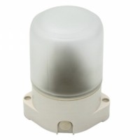 Светильник ЭРА НББ 01-60-001 для бани пластик/стекло прямой IP65 E27 макс 60Вт 135х105х84 белый