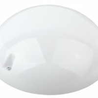 Светильник ЭРА НБП 06-60-102 с фото-шумовым датчиком Сириус IP54 E27 max 60Вт D220 круг белый акустический